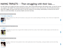 Tablet Screenshot of havingtriplets.blogspot.com