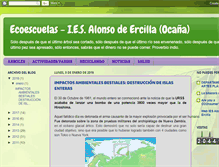 Tablet Screenshot of ecoescuelasercilla.blogspot.com