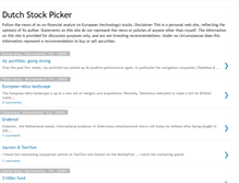 Tablet Screenshot of dutchstockpicker.blogspot.com