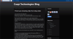 Desktop Screenshot of caapitech.blogspot.com