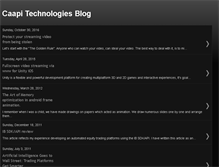 Tablet Screenshot of caapitech.blogspot.com