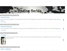 Tablet Screenshot of findingfl.blogspot.com