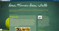 Desktop Screenshot of desiwomendesitalk.blogspot.com