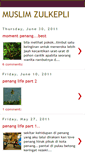 Mobile Screenshot of muslimzulkepli.blogspot.com