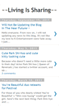 Mobile Screenshot of living-is-sharing.blogspot.com