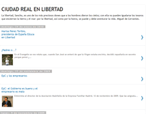 Tablet Screenshot of ciudadrealenlibertad.blogspot.com