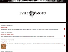 Tablet Screenshot of evillmoto.blogspot.com