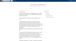 Desktop Screenshot of peterkaptein.blogspot.com