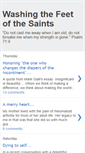 Mobile Screenshot of caringforthesaints.blogspot.com