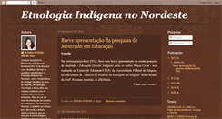 Desktop Screenshot of etnologiaindigena.blogspot.com