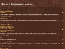 Tablet Screenshot of etnologiaindigena.blogspot.com