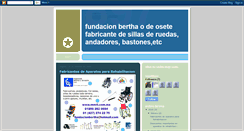 Desktop Screenshot of fundacionbertha.blogspot.com