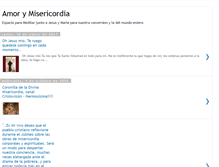 Tablet Screenshot of amorymisericordia.blogspot.com