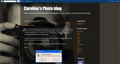 Desktop Screenshot of carolinefotoblogg.blogspot.com