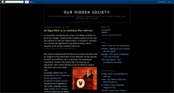 Desktop Screenshot of hiddensociety.blogspot.com