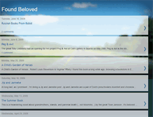 Tablet Screenshot of foundbeloved.blogspot.com