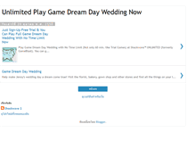 Tablet Screenshot of game-dreamdaywedding.blogspot.com