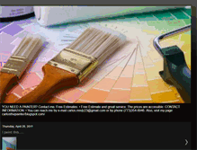 Tablet Screenshot of carlosthepainter.blogspot.com