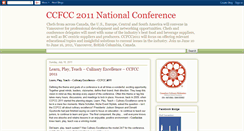 Desktop Screenshot of ccfcc2011.blogspot.com