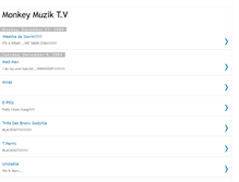 Tablet Screenshot of monkeymuziktv.blogspot.com