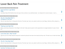 Tablet Screenshot of lower-back-pain-treatments.blogspot.com