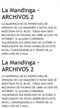 Mobile Screenshot of lamandinga2.blogspot.com