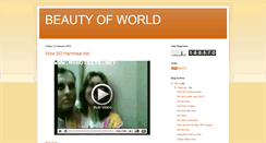 Desktop Screenshot of beautyofworld7.blogspot.com