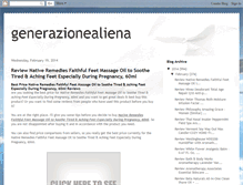 Tablet Screenshot of generazionealiena.blogspot.com