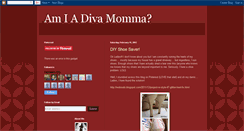 Desktop Screenshot of amiadivamomma.blogspot.com