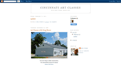Desktop Screenshot of cincinnatiartclasses.blogspot.com