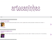 Tablet Screenshot of aninhacabralartesaninhas.blogspot.com