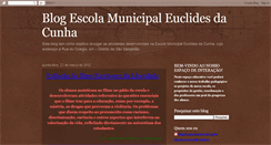Desktop Screenshot of blogescolaeuclidesdacunha.blogspot.com