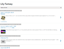 Tablet Screenshot of lily-fantasy.blogspot.com