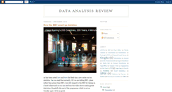 Desktop Screenshot of dataanalysisreview.blogspot.com