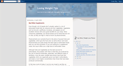 Desktop Screenshot of information-on-losing-weight.blogspot.com