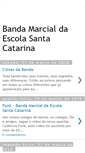Mobile Screenshot of bandamarcialsantacatarina.blogspot.com