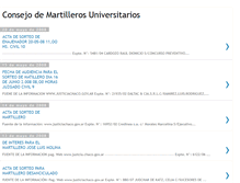 Tablet Screenshot of consejodemartilleros.blogspot.com