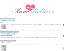 Tablet Screenshot of ilovedielines.blogspot.com