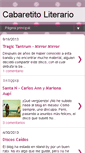 Mobile Screenshot of cabaretito-literario.blogspot.com