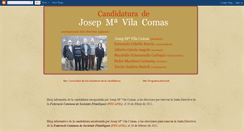 Desktop Screenshot of candidaturajosepmvilacomas.blogspot.com