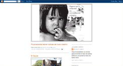 Desktop Screenshot of concienciasolidaria-chaco.blogspot.com