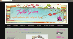 Desktop Screenshot of mythistlebloom.blogspot.com