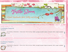 Tablet Screenshot of mythistlebloom.blogspot.com