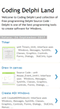 Mobile Screenshot of codingdelphi.blogspot.com