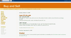 Desktop Screenshot of irishlaser2buyandsell.blogspot.com