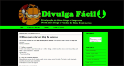 Desktop Screenshot of divulgafacill.blogspot.com