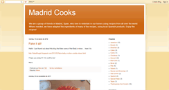 Desktop Screenshot of madridcooks.blogspot.com