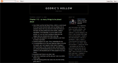 Desktop Screenshot of godricshollow2.blogspot.com