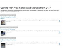 Tablet Screenshot of gamingwithpros.blogspot.com