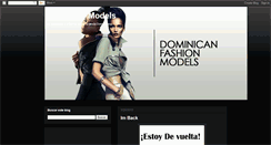 Desktop Screenshot of dominicanmodelsblog.blogspot.com